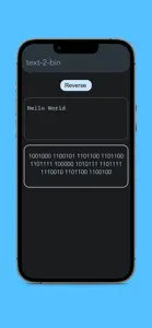 Text-To-Binary Converter screenshot #2 for iPhone