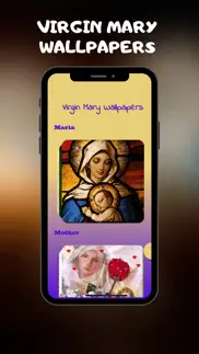 virgin mary wallpapers iphone screenshot 1