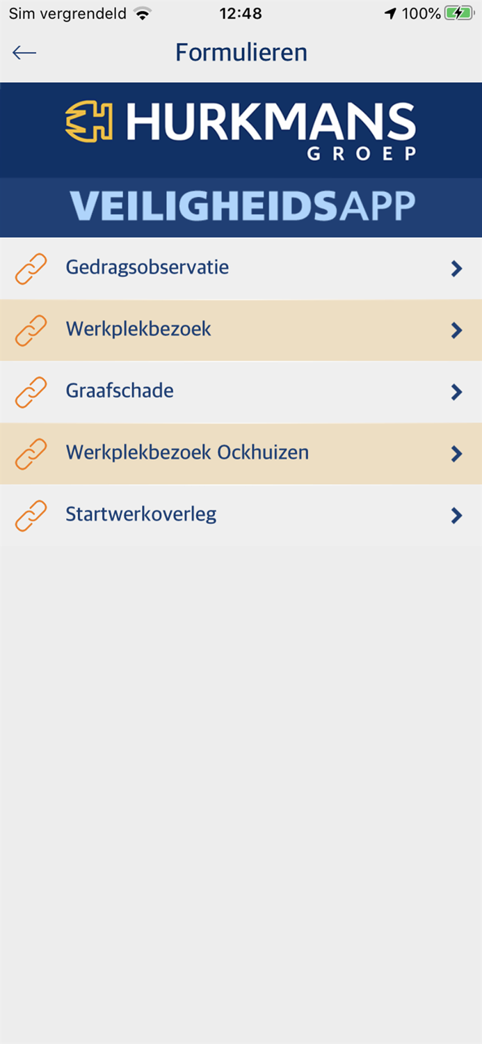 Veiligheidsapp Hurkmans