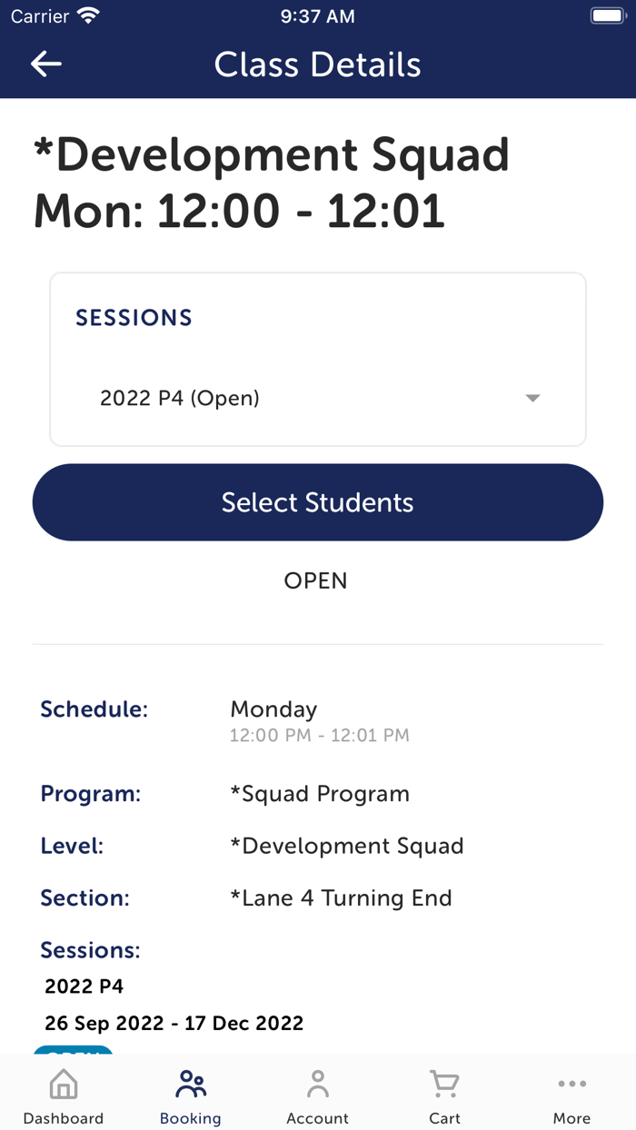 Darren Lange Swimming Academy