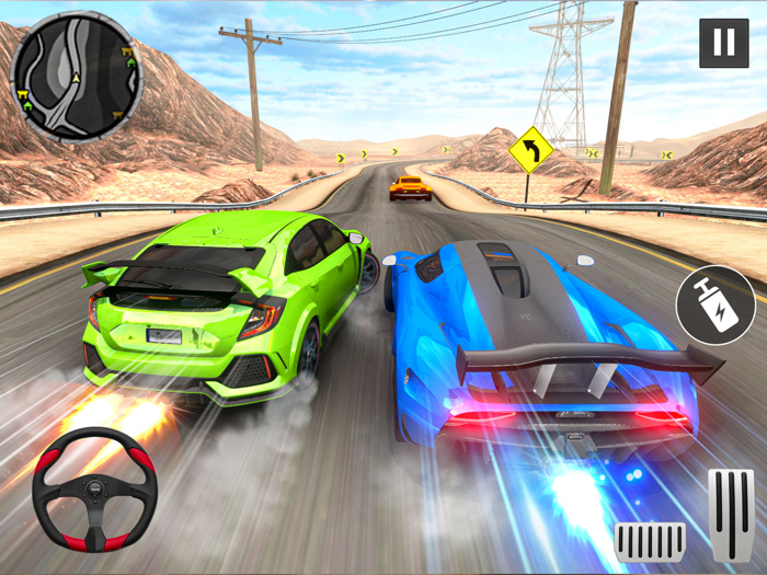 Nitro Chase - Car Racing Games