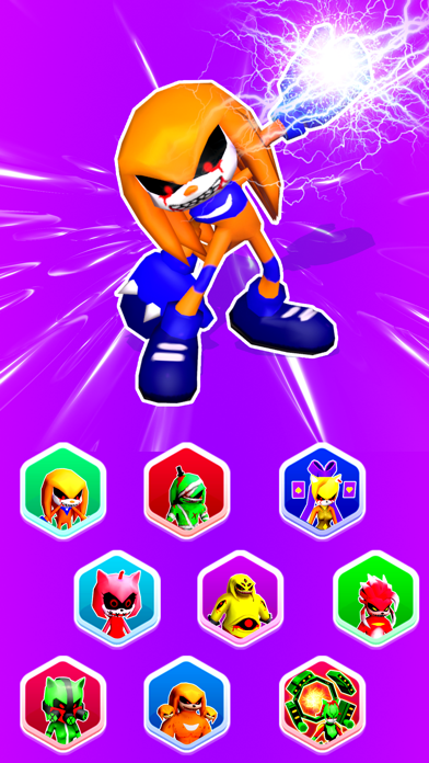 Merge Super - Hedgehog Fight Screenshot