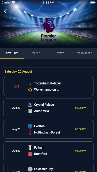 Bingsport - Football Live Screenshot