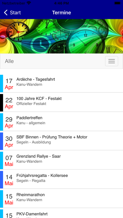 Kanu und Segelclub Frankenthal Screenshot