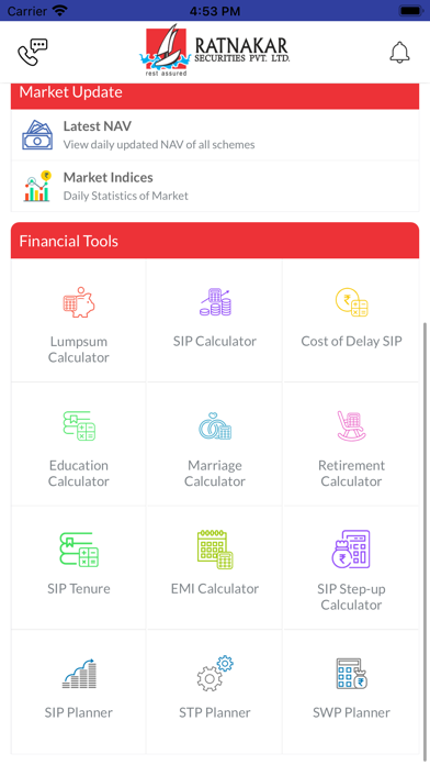 Ratnakar Wealth Management Screenshot