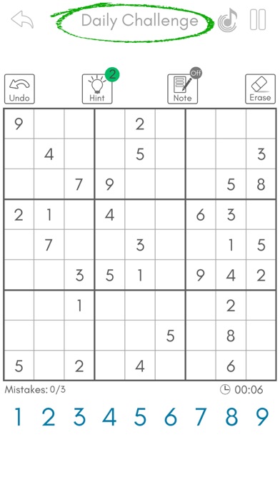 Sudoku King™ - Daily Puzzle Screenshot