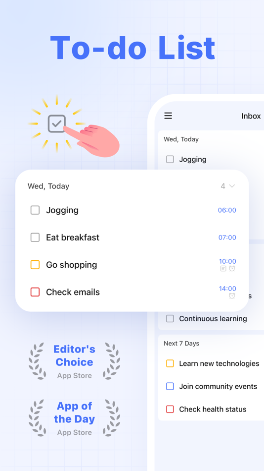 #1. TickTick:To-Do List & Calendar (iOS) 由: Appest Limited