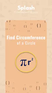 find circumference of a circle iphone screenshot 1