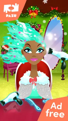 Game screenshot Girls Hair Salon Christmas mod apk