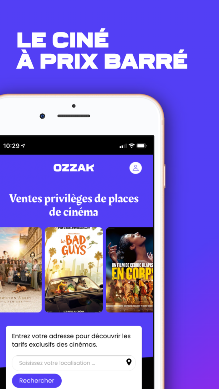 OZZAK - Cinéma ventes privées