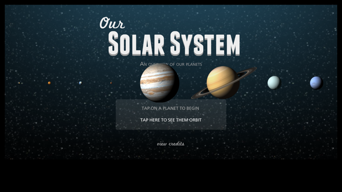 Solar System Journey - School