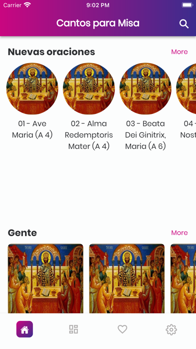 Cantos para la Santa Misa Screenshot