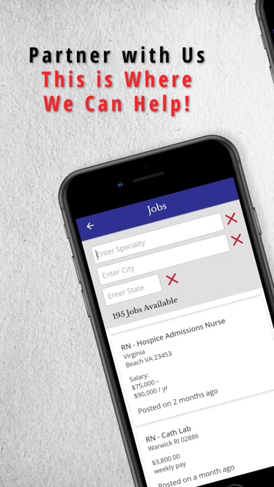 Nurse Hustle Recruitment Screenshot