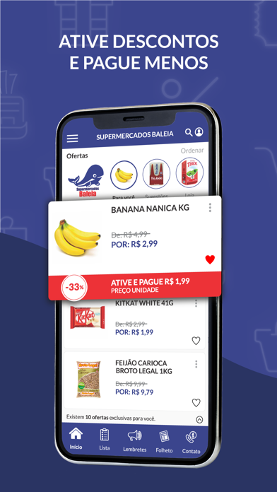 Supermercados Baleia Screenshot