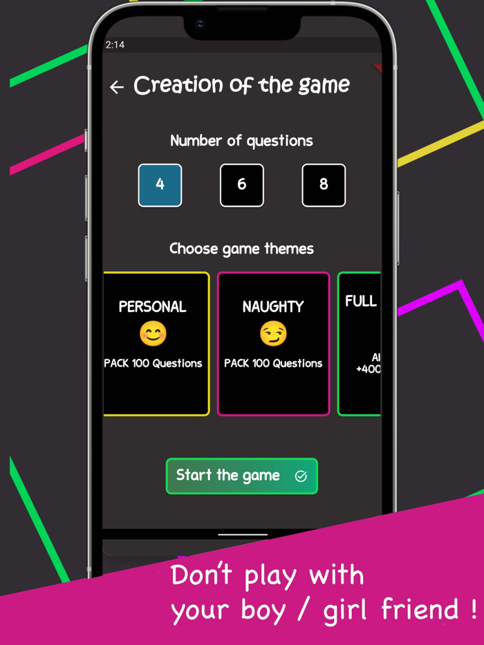 Konfess - game for friends