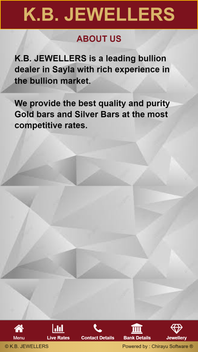 K B Jewellers Screenshot