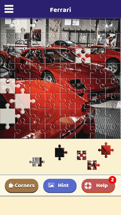 Ferrari Love Puzzle Screenshot