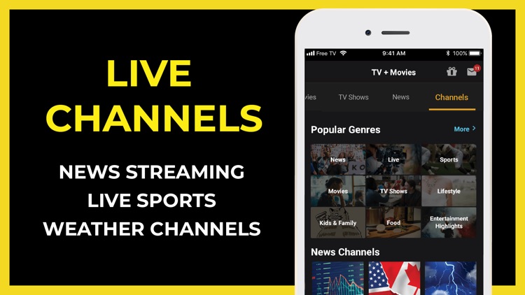 FREECABLE TV: News & TV Shows screenshot-4