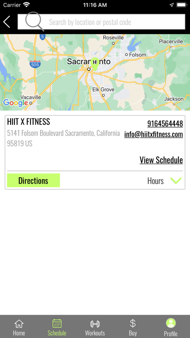 HIIT X Fitness Screenshot