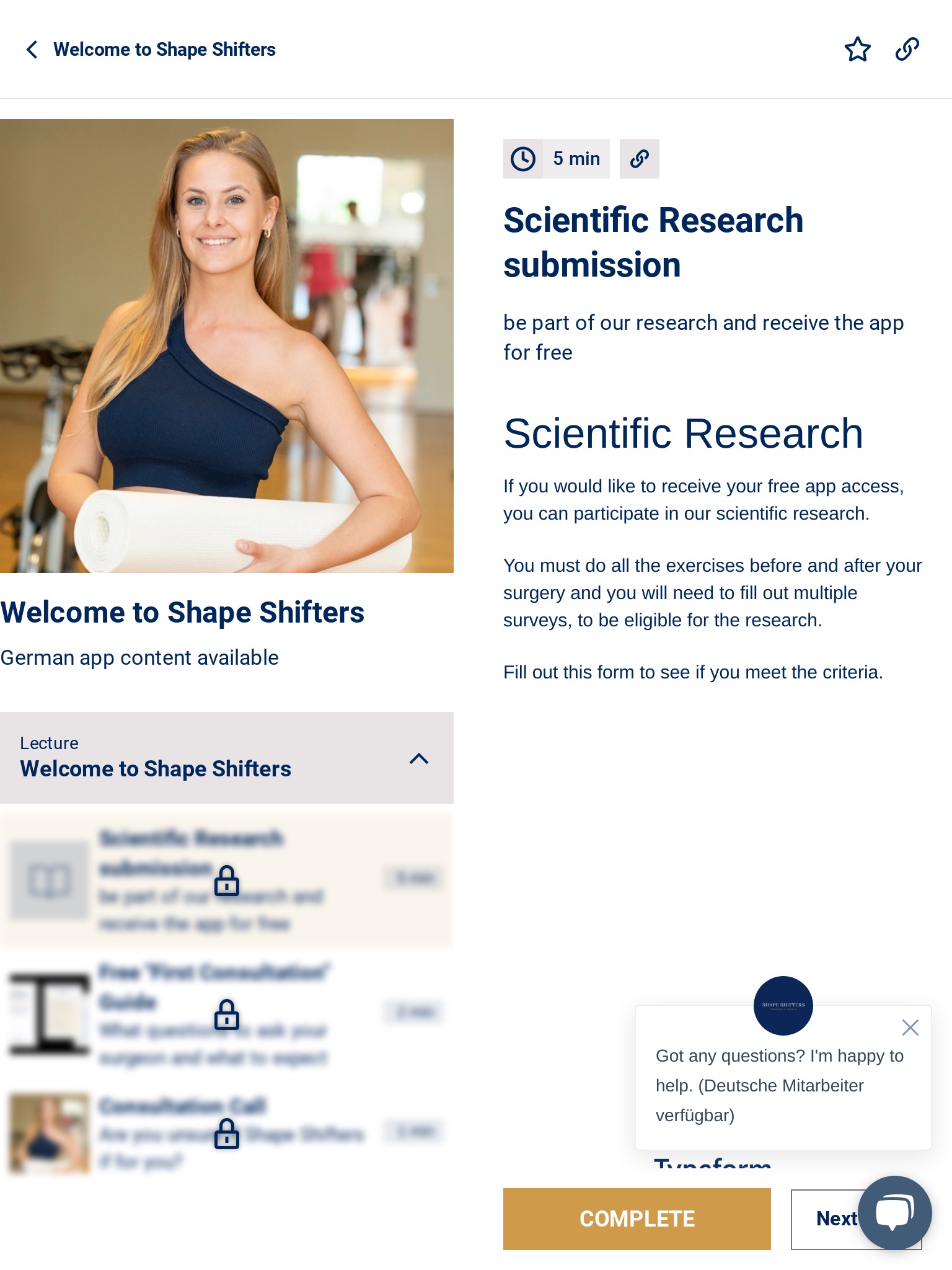Shape Shifters Health screenshot 3