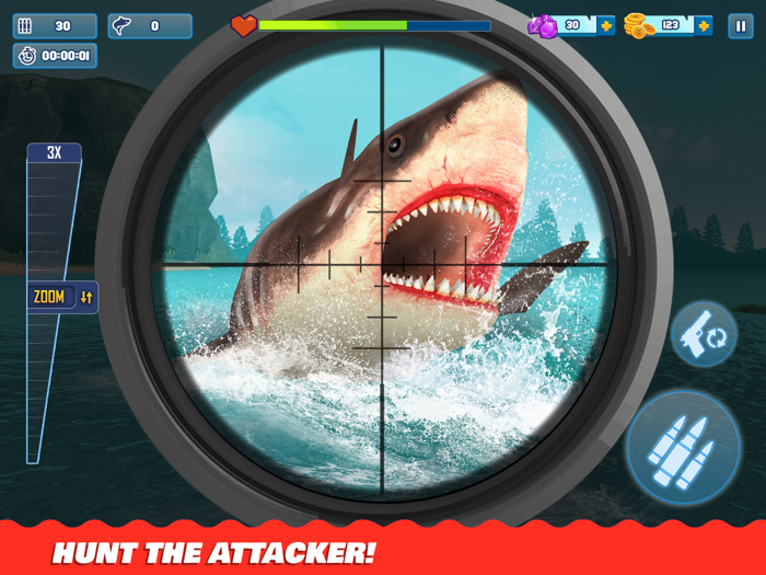 Shark Hunting Games Sniper 3D