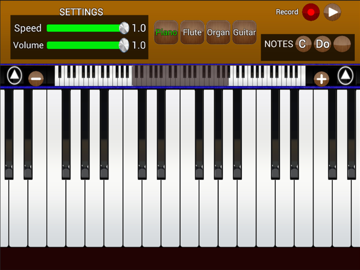Piano Keyboard App Play Music