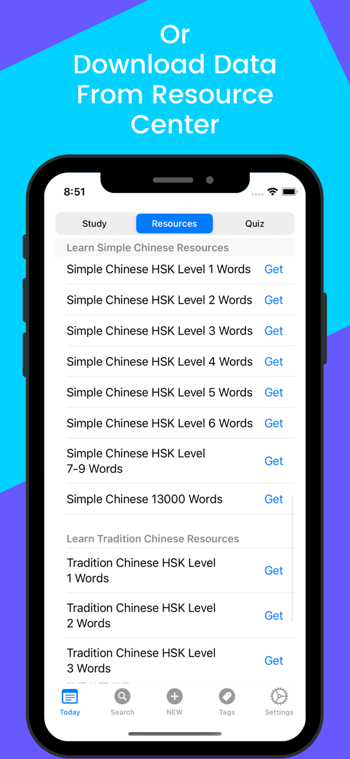 FlashCard-ChineseEnglishThai