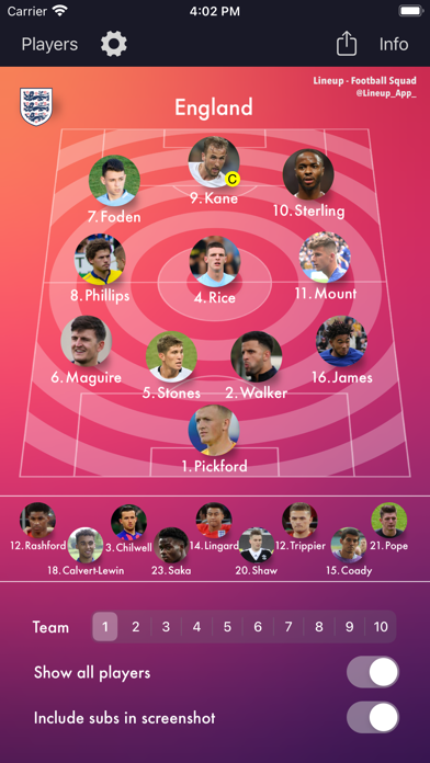 Lineup - Football Squadのおすすめ画像7