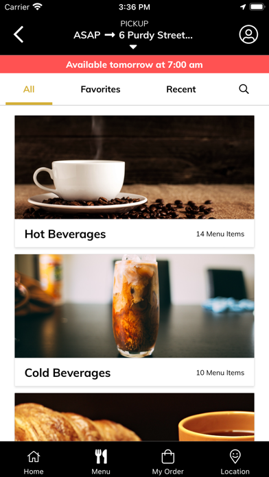 Laughing Horse Coffee & Tea Co Screenshot