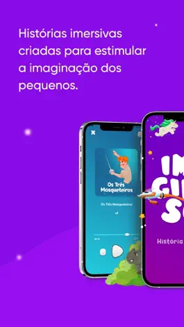 Game screenshot Imagina Só Histórias infantis apk