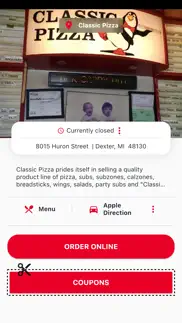 classic pizza dexter iphone screenshot 2