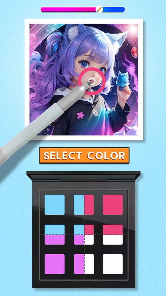 #2. Makeup Kit : DIY Color mixing (iOS) 由: Rashid Mumtaz