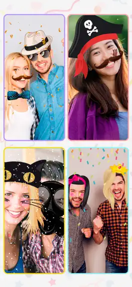 Game screenshot Face Stickers Selfie Camera mod apk