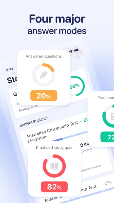 AU Citizenship Test 2025 Screenshot