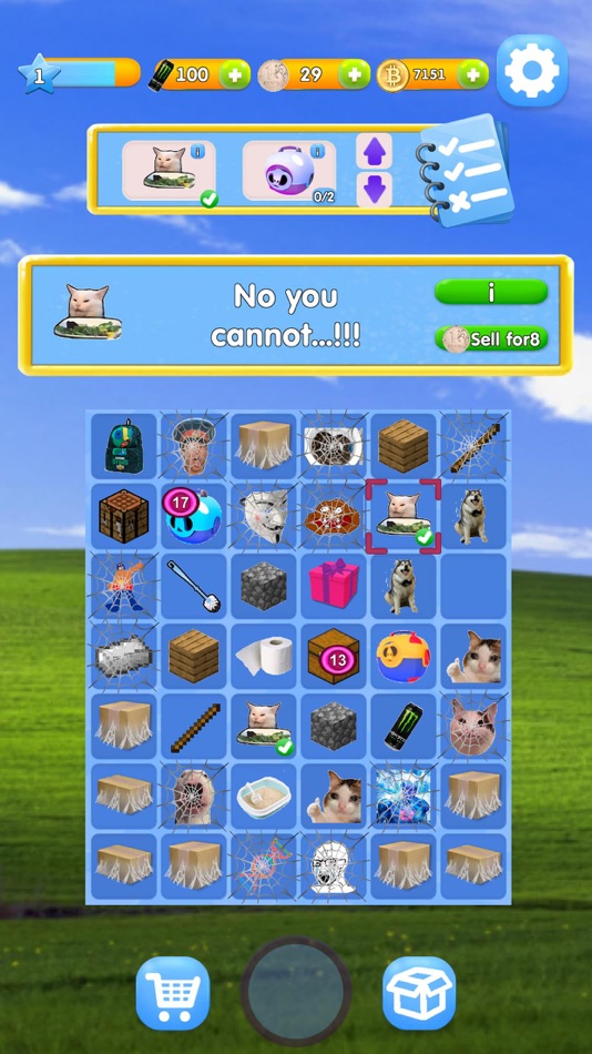 #1. Merge Meme Bubble Kvass (iOS) Με: Vladimir Efanov