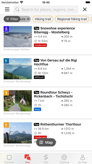 Outdoor Schwyz Screenshot