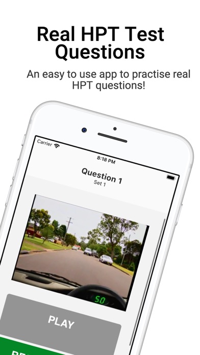 HPT Real Test Questions NSW Screenshot