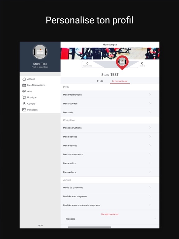 Capital Sante iPad screenshot
