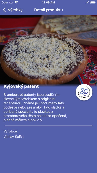 Regionální značky Screenshot