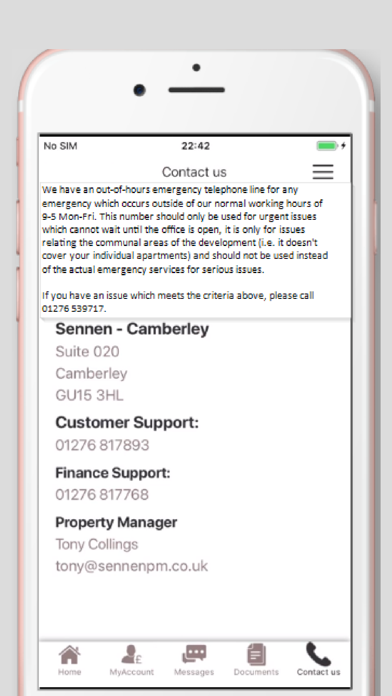 Sennen Property Management Screenshot