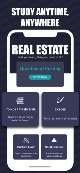Game screenshot Real Estate Exam Prep 2022 mod apk
