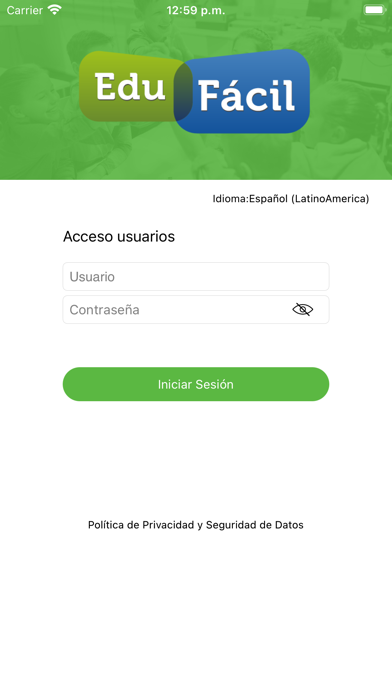 EduFácil Familias Screenshot