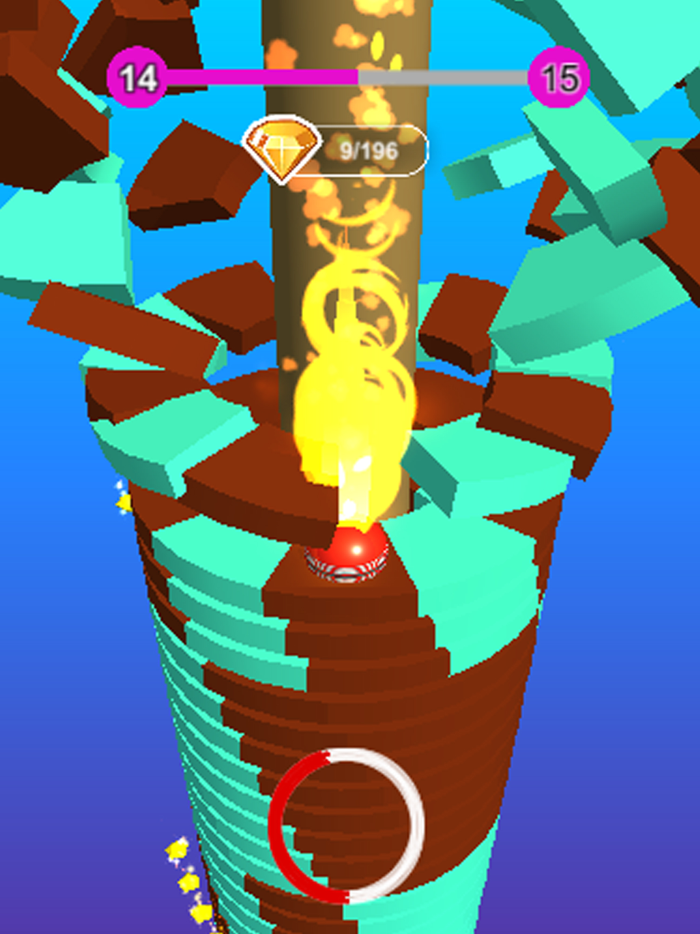 Tower Blast Crash Stack Ball