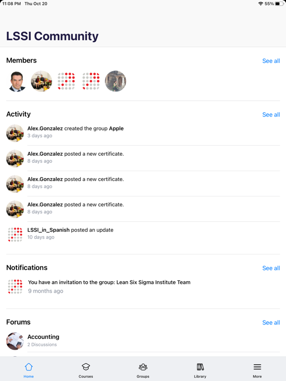LSSI iPad screenshot 1 - Productivity app