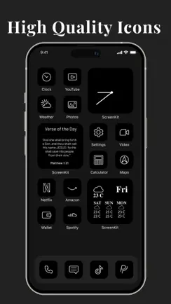 ScreenKit - App Icons & Widget iPhone image 3