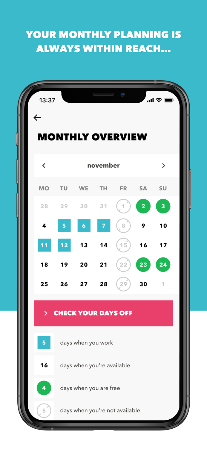 Timing - Vacancies for you