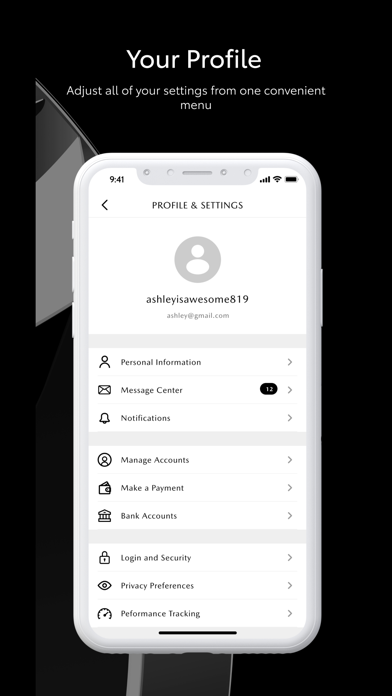Mazda Financial Services Screenshot