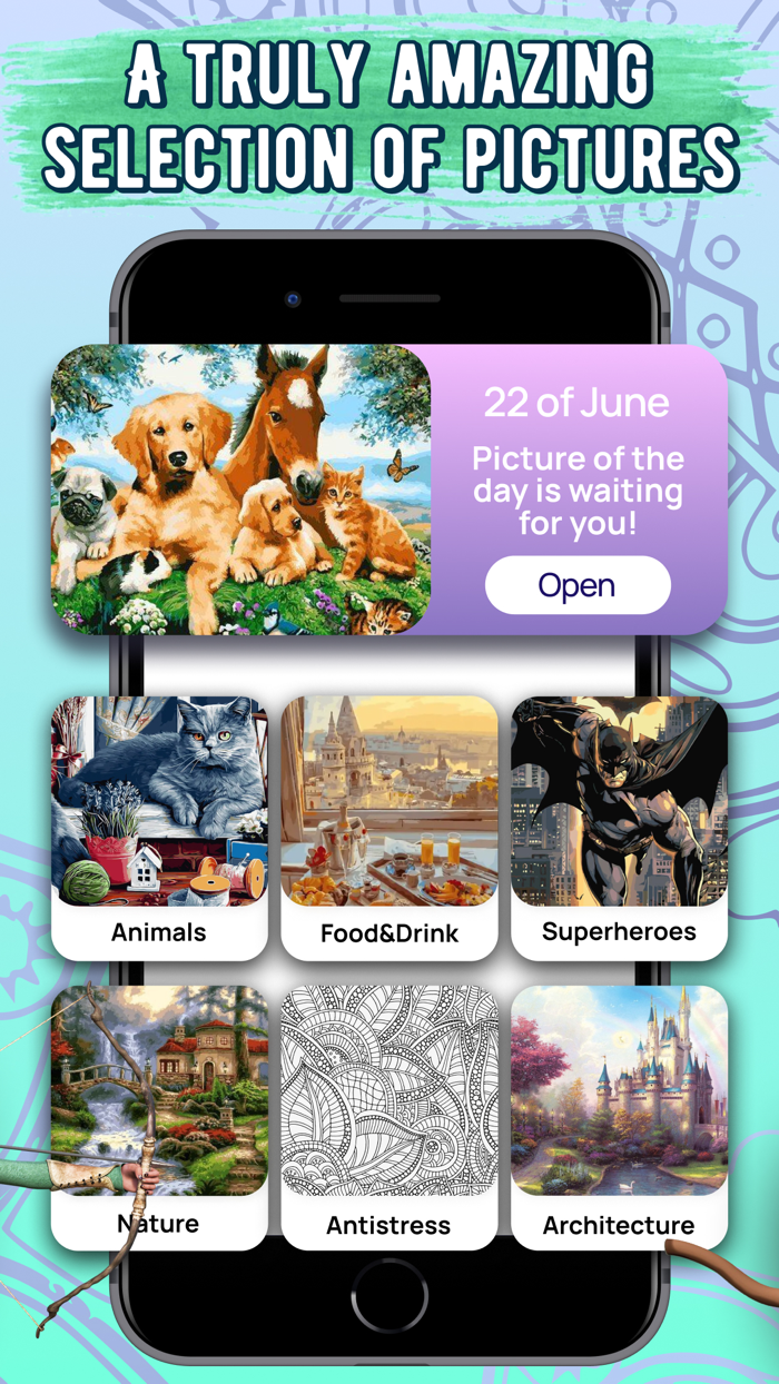 Coloring Games：Color by Number