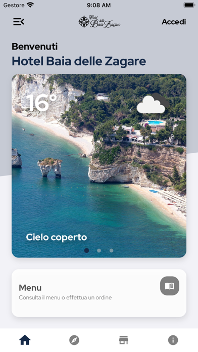 Hotel Baia delle Zagare Screenshot