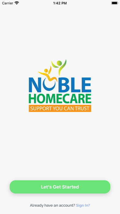 Noble Homecare Screenshot